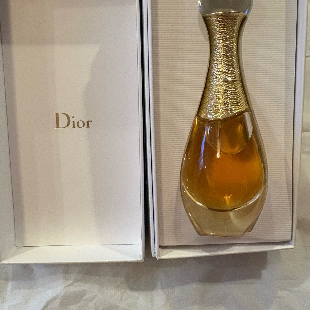 Dior J'adore L'Or Perfume Box in Gold and White